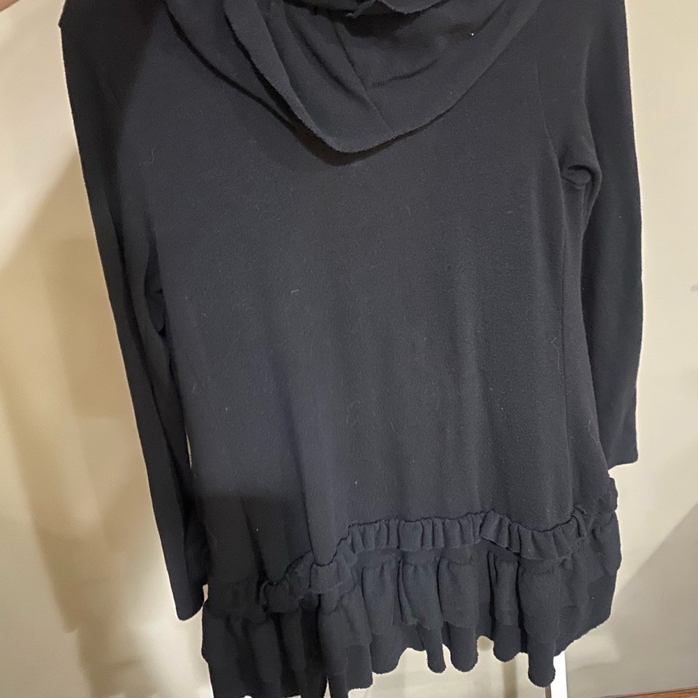 Sweet Pea Black Knit Cardigan- womens size small - Picture 3 of 3